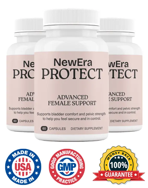 NewEra Protect official supplement 3 bottles - advanced female support made in USA GMP certified